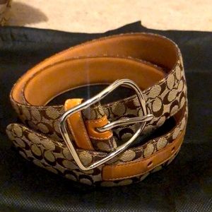 Rare find! Coach leather belt!